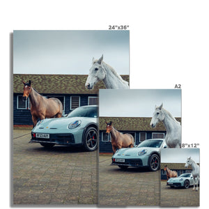 Dakar Horse 3 Photo Art Print