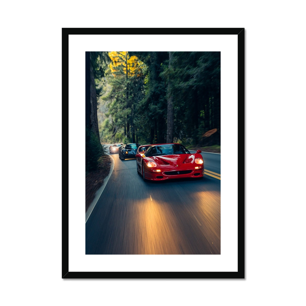 Highway 1 Framed & Mounted Print