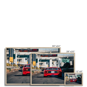 F40 Japan Framed Print