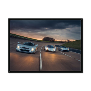 Unicorns Rolling 2  Framed Print