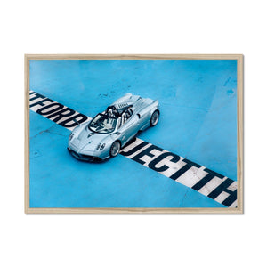 Pagani Huayra Roadster Framed Print