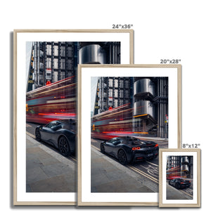 Ferrari SF90 City Framed & Mounted Print