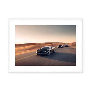 Bugatti Trio Framed & Mounted Print