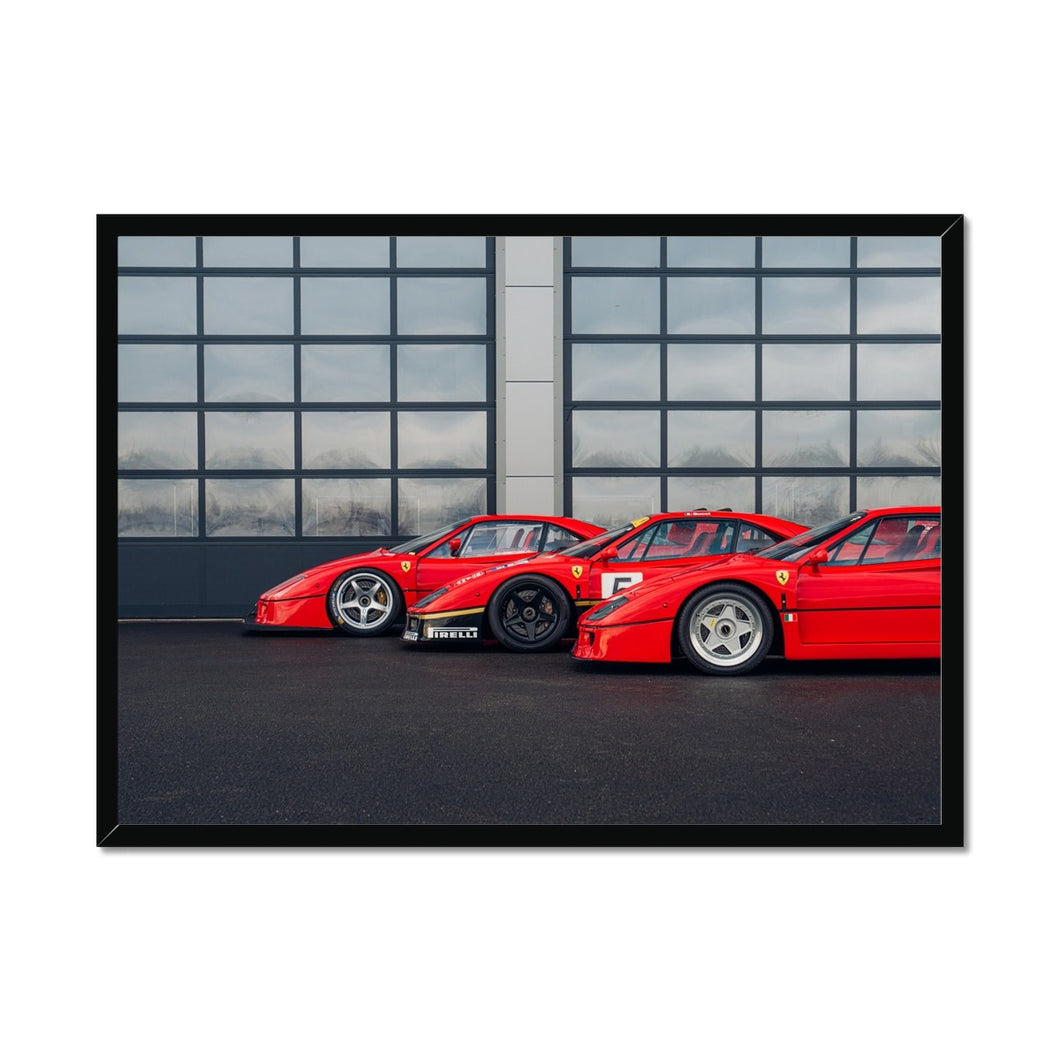 Ferrari F40s Framed Print