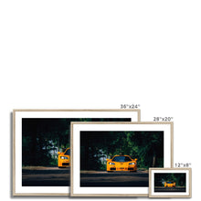 Load image into Gallery viewer, Mclaren F1 GTR Framed &amp; Mounted Print

