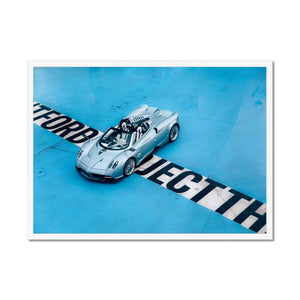 Pagani Huayra Roadster Framed Print