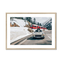 Load image into Gallery viewer, 300 SL -  St Moritz Framed &amp; Mounted Print

