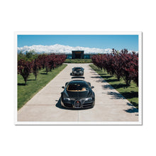 Load image into Gallery viewer, Bugatti Veyron &amp; EB110 Framed Print

