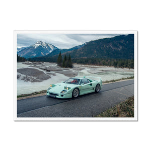 Minty Framed Print