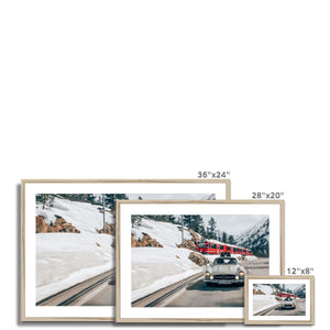 300 SL -  St Moritz Framed & Mounted Print