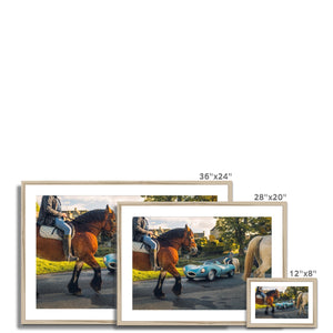 Jaguar D-Type Framed & Mounted Print
