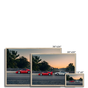 F40 & 959 Framed Print