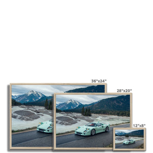 Minty Framed Print