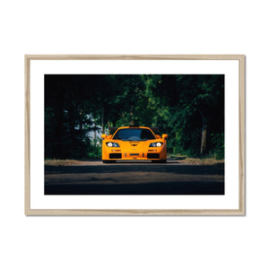 Mclaren F1 GTR Framed & Mounted Print