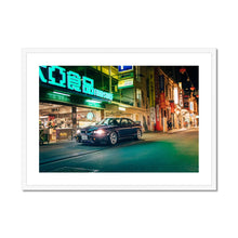 Load image into Gallery viewer, R33 GTR 400R Framed &amp; Mounted Print
