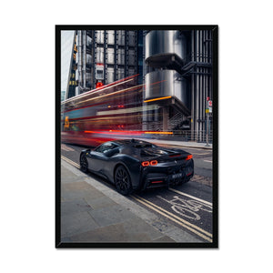 Ferrari SF90 City Framed Print