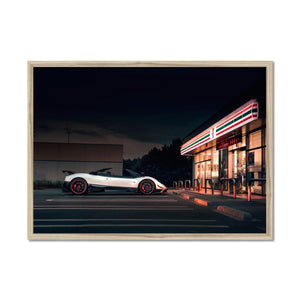Zonda Cinque Roadster (Side View) Framed Print