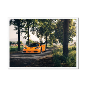 F1 GTR Framed Print