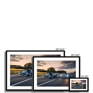 CLK GTR Duo Framed & Mounted Print
