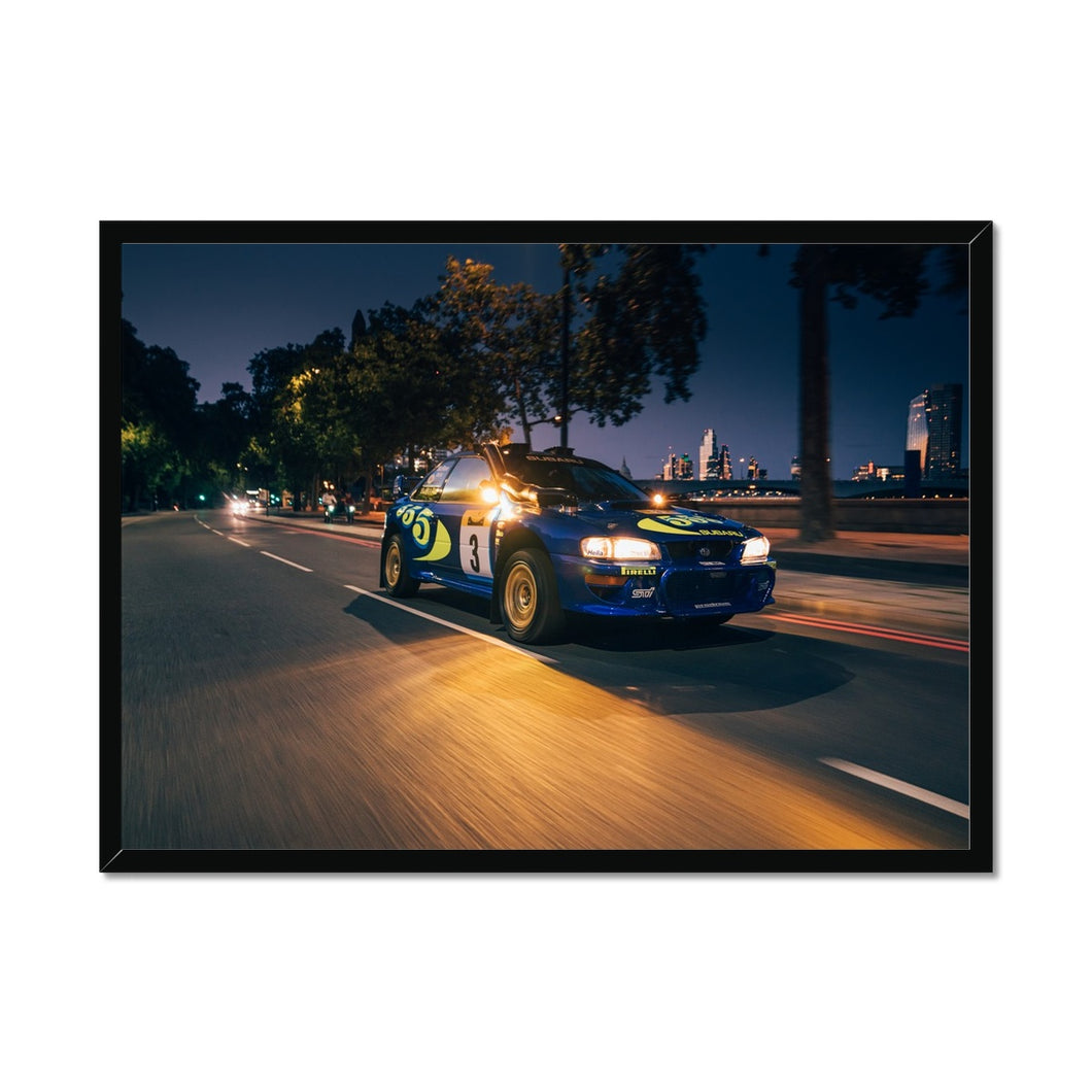 Subaru WRC Framed Print
