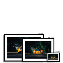 Load image into Gallery viewer, Mclaren F1 GTR Framed &amp; Mounted Print
