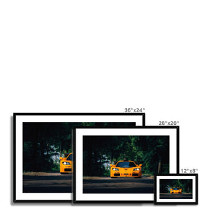 Mclaren F1 GTR Framed & Mounted Print
