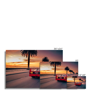 Ferrari F40 Photo Art Print