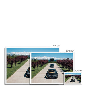 Bugatti Veyron & EB110 Framed Print