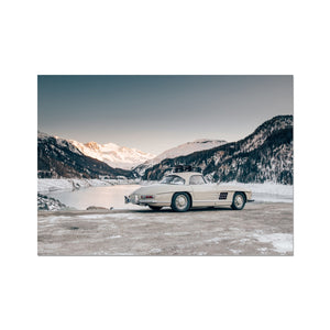 300 SL - Ski Trip Photo Art Print