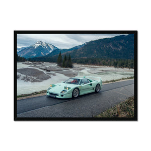Minty Framed Print