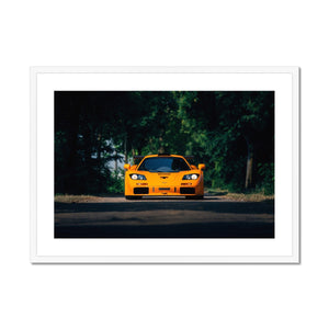 Mclaren F1 GTR Framed & Mounted Print