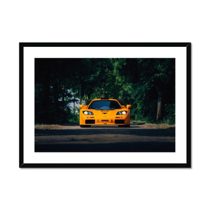 Mclaren F1 GTR Framed & Mounted Print