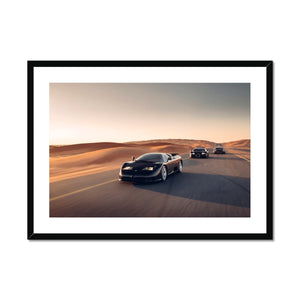 Bugatti Trio Framed & Mounted Print