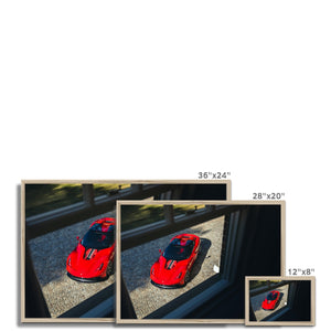 F12 TRS Framed Print