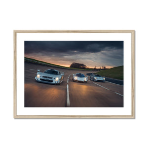 Unicorns Rolling 2  Framed & Mounted Print