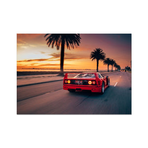 Ferrari F40 Photo Art Print