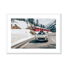 Load image into Gallery viewer, 300 SL -  St Moritz Framed &amp; Mounted Print
