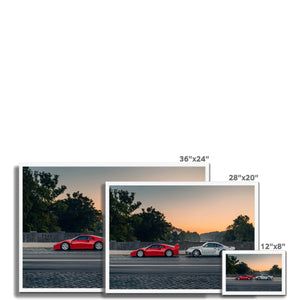 F40 & 959 Framed Print