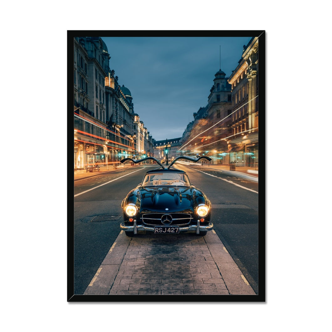 300 SL -  Regent Street Framed Print