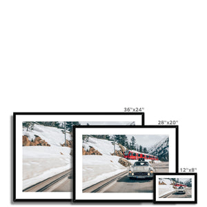300 SL -  St Moritz Framed & Mounted Print