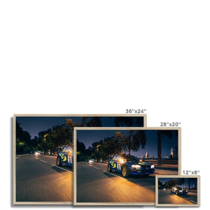 Subaru WRC Framed Print