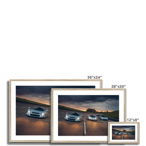 Unicorns Rolling 2  Framed & Mounted Print