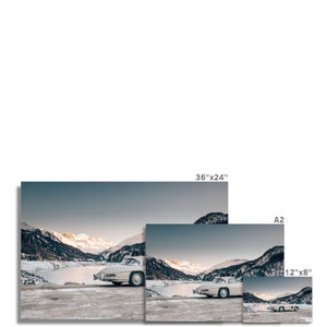 300 SL - Ski Trip Photo Art Print
