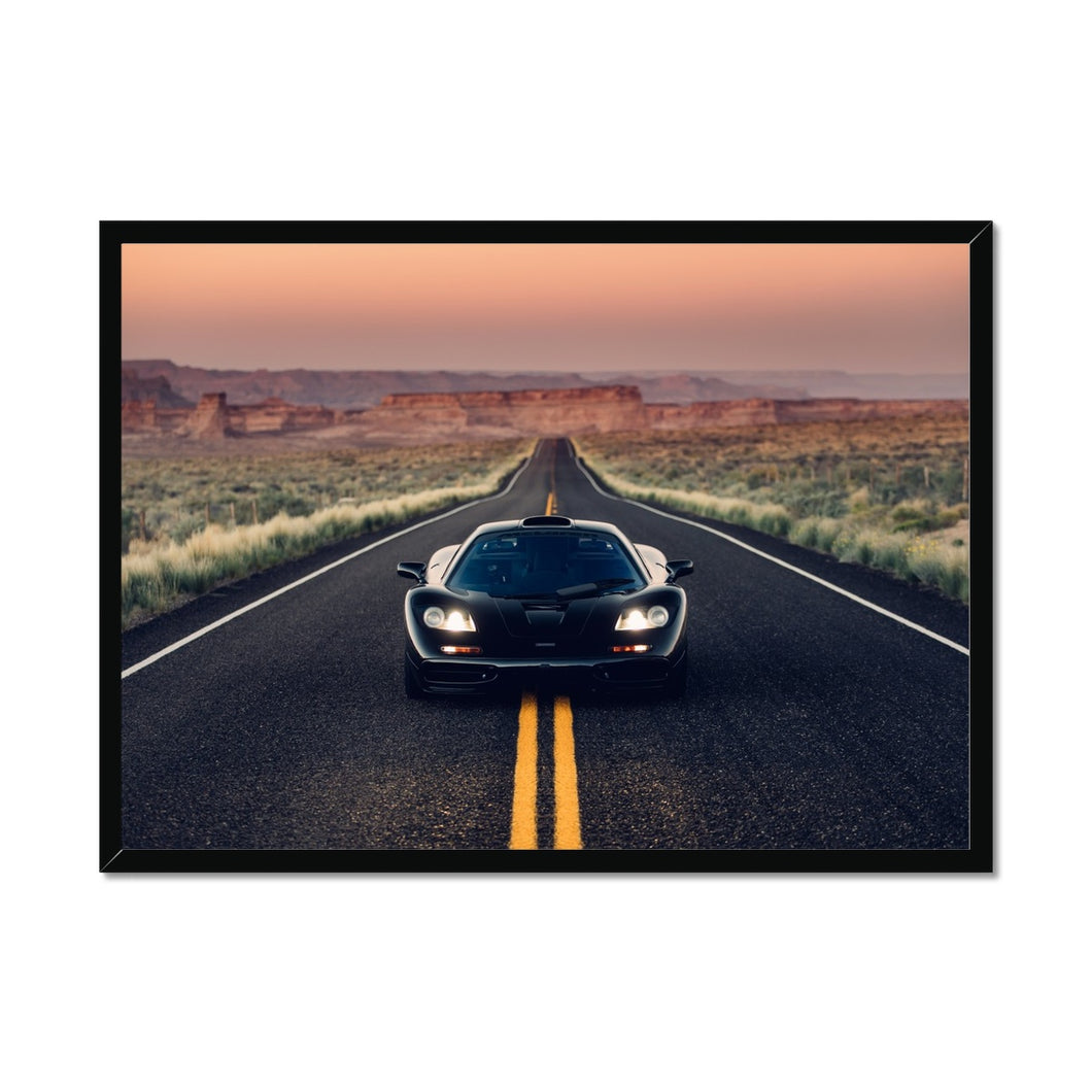 F1 Framed Print