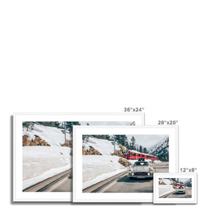 300 SL -  St Moritz Framed & Mounted Print