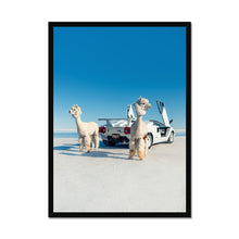 Load image into Gallery viewer, Alpacaghini Framed Print
